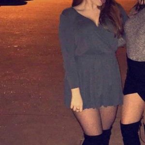 Silence + Noise V Neck Romper